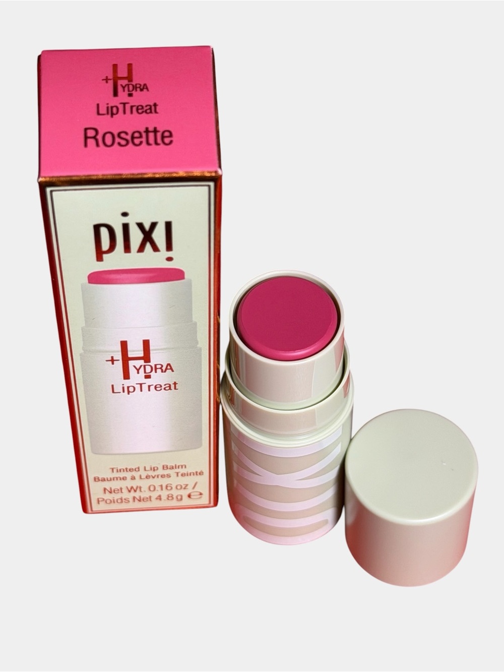 PIXI Hydra Lip Treat in Rosette Cream Blush Stick - Pink- BNIB